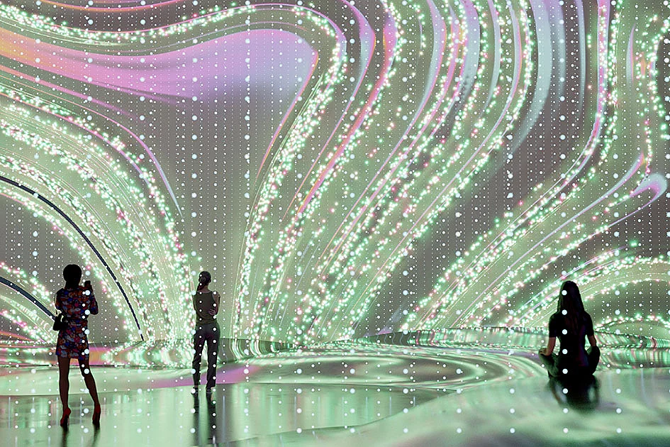 Collaboration between artistic and scientific disciplines