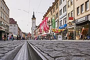 Würzburgs Einkaufsstraße