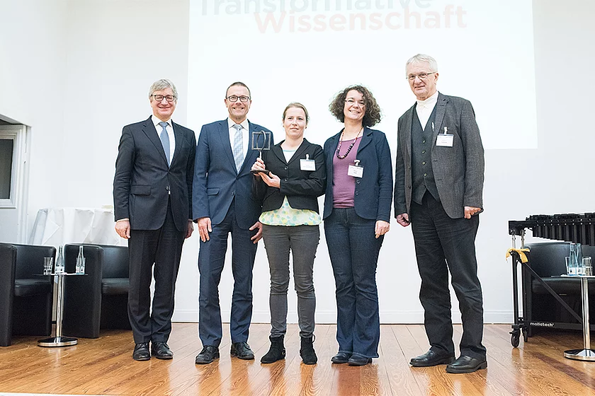 Roland Marquardt, Uwe Schneidewind, Laura Woltersdorf, Petra Döll, Roland Scholz