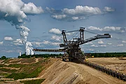 Braunkohle-Bagger