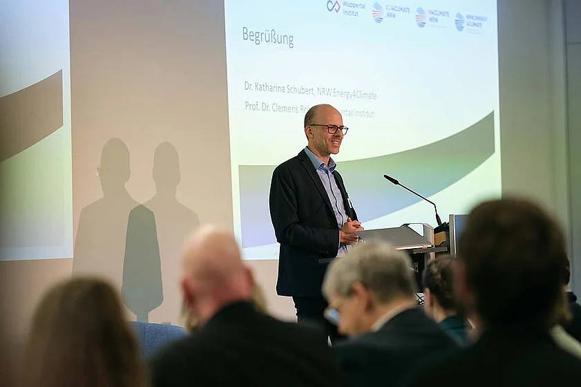 Prof. Dr. Clemens Rohde (Leiter der Abteilung Zukünftige Energie- und Industriesysteme, Wuppertal Institut). Quelle: NRW.Energy4Climate | Philip Lehmann