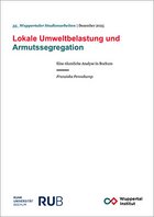 Wuppertaler Studienarbeit 35 Cover