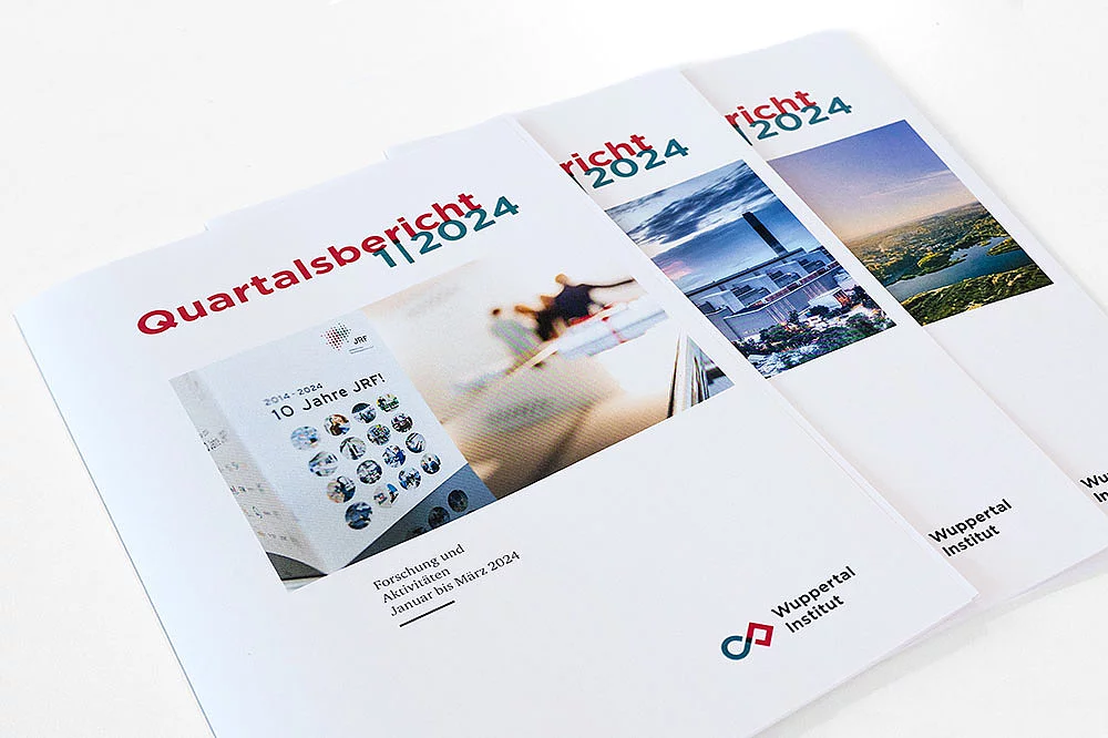 [Translate to Englisch:] Titelblätter der Quartalsberichte