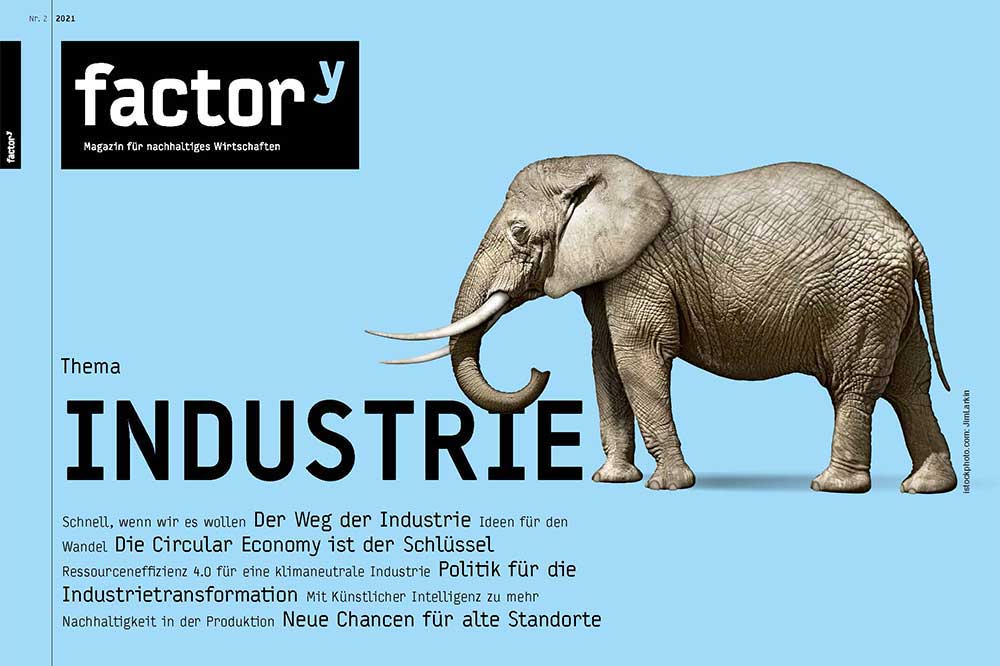 Titelbild des FactorY-Magazin Industrie